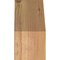Ekena Millwork 4"W x 8"D x 8"H Merced Rough Sawn Knee Brace, Western Red Cedar BRC04X08X08MRC00RWR - alternate 2